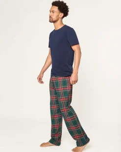 Men’s Brushed Twill Pajama Pants in Kensington Tartan