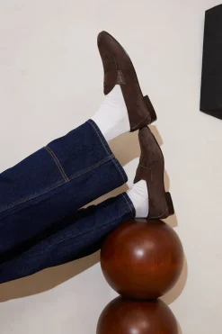 Men's Chocolate Suede Centesimo