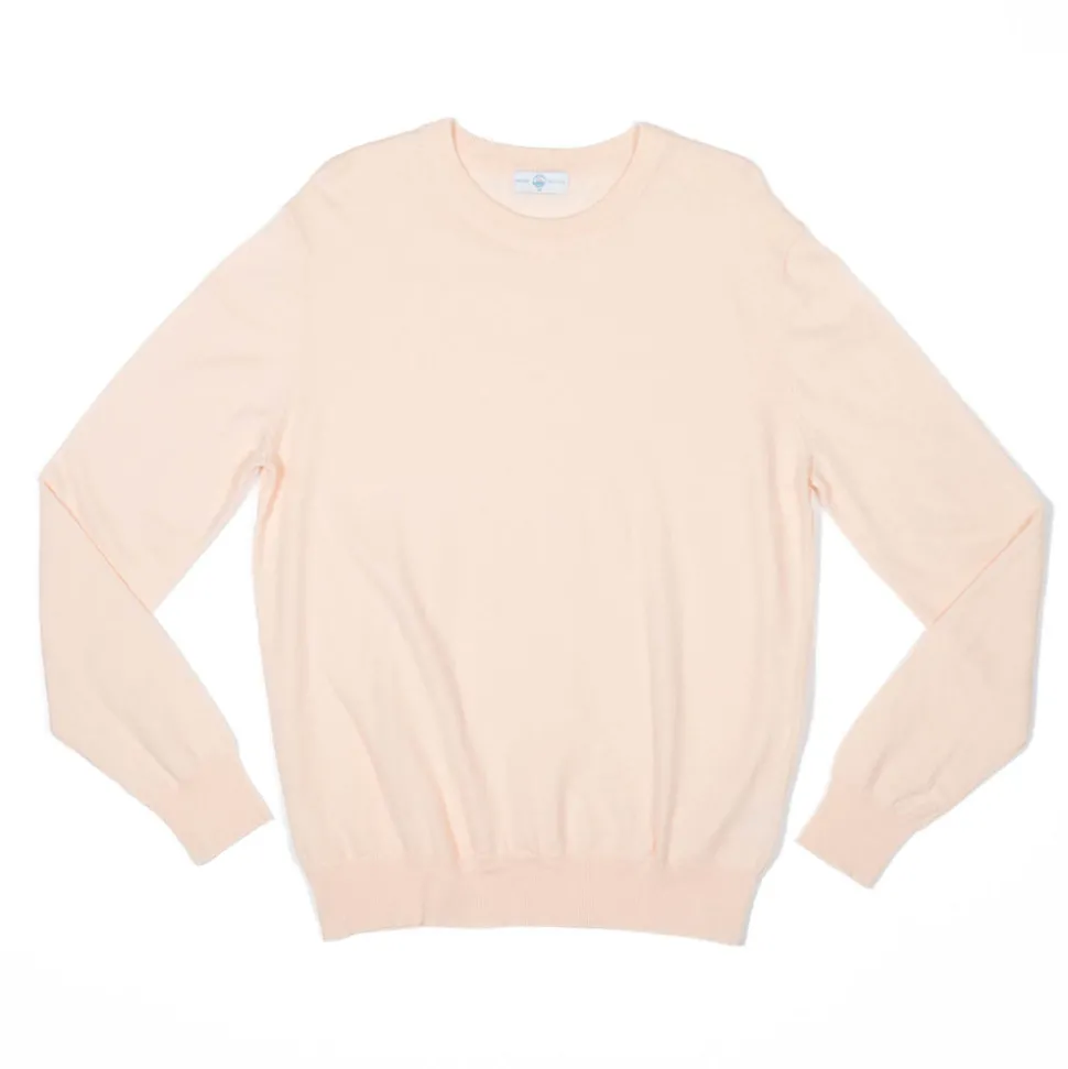 Men's Christopher Crewneck in Pink Sand