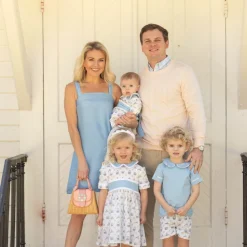 Men's Christopher Crewneck in Pink Sand