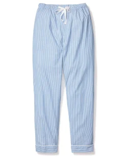 Men’s French Blue Seersucker Pants