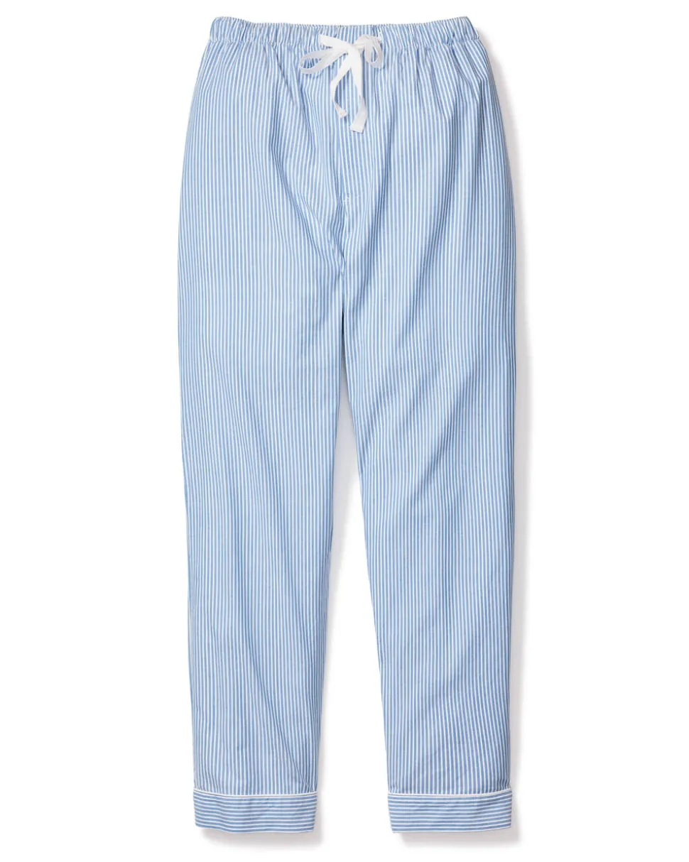 Men’s French Blue Seersucker Pants