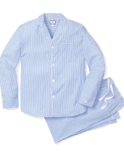 Men’s French Blue Seersucker Pajama Set