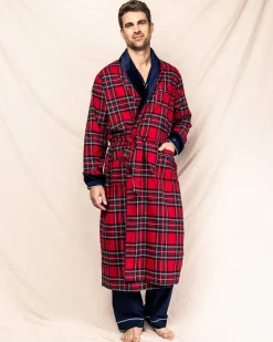Men’s Imperial Tartan Velvet Robe