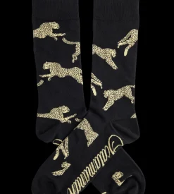 Men’s Leaping Cheetah Socks