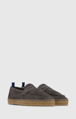 Men's Nacho in Charcoal Leather