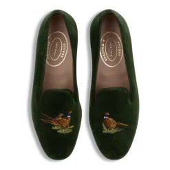 Men’s Pheasants Forest Velvet Slipper