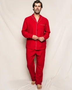 Men’s Red Flannel Classic Pajama Set