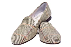 Men's Russell Tweed Slipper in Plaid