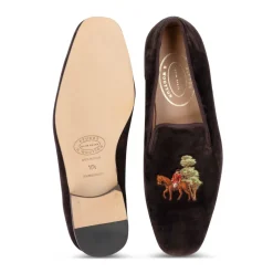 Men’s The Hunt Espresso Velvet UK
