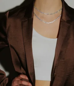 Mercer Slider Tennis Necklace