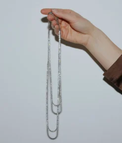 Mercer Slider Tennis Necklace