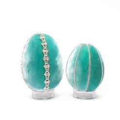 Mermaid Crystal Trimmed Egg