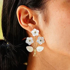 Mermaid Garden Convertible Bouquet Post Earrings