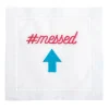 Messed Up Cocktail Napkins, Set of 4