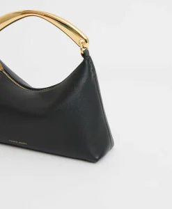 Metal Handle Rhea in Black