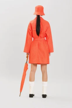 Microdot Raincoat