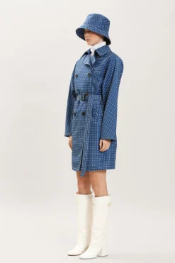 Microdot Raincoat