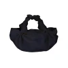 Midnight Navy NLA Silk Knot Bag