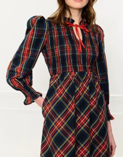Midnight Tartan Izzy Dress