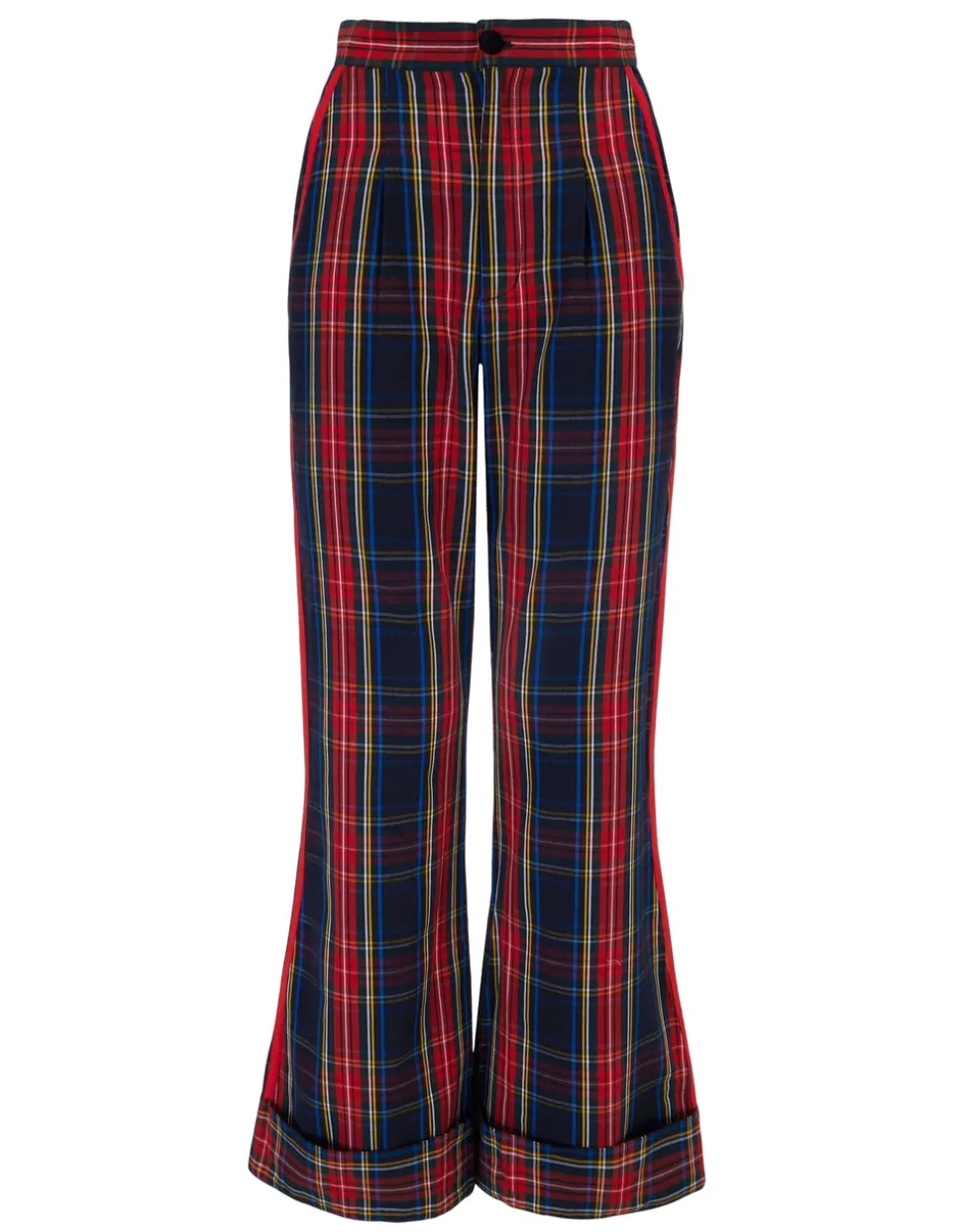 Midnight Tartan Romy Trousers
