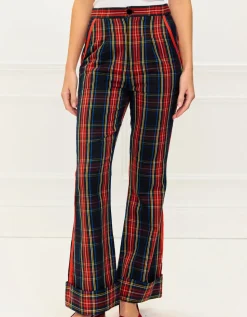 Midnight Tartan Romy Trousers