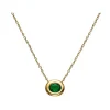 Midori Emerald Pendant Necklace