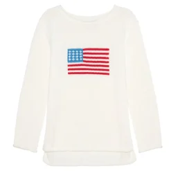 Mid-Weight American Flag Sweater