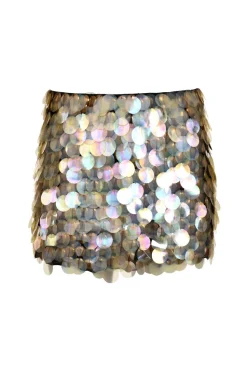 Miguela Sequin Mini Skirt