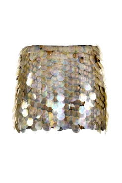 Miguela Sequin Mini Skirt