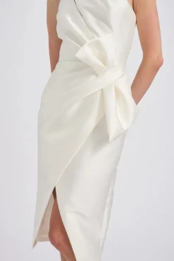 Mikado One-Shoulder Dress