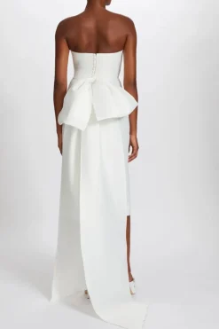 Mikado Oversized Bow Dress