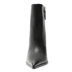 Mikki Block Leather Boot in Black