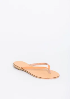 Milos Vegetable Tanned Leather Sandal