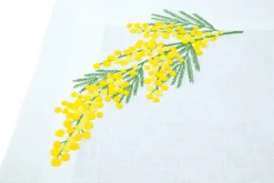 Mimosa Napkin and Placemat, Set of 2