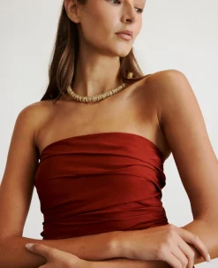 Mina Dress in Smoked Paprika