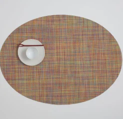 Mini Basketweave Oval Placemat