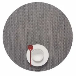 Mini Basketweave Round Placemat