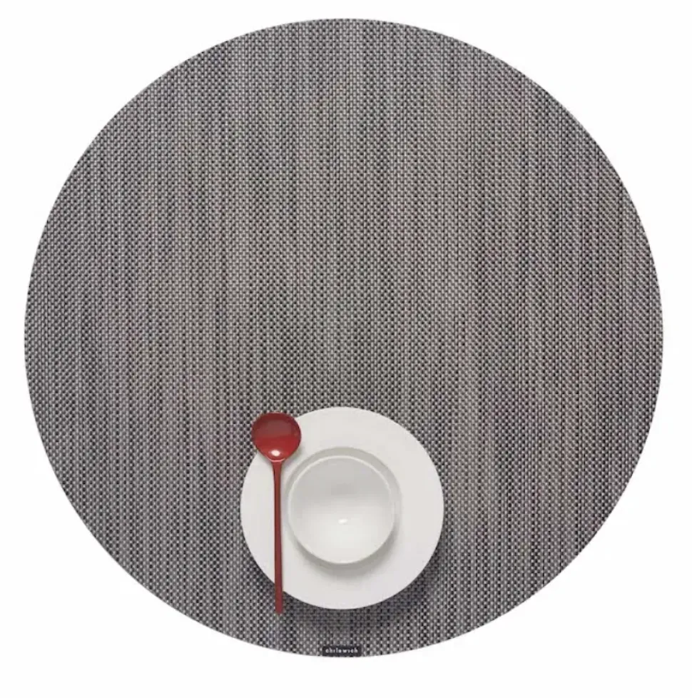Mini Basketweave Round Placemat