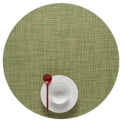 Mini Basketweave Round Placemat