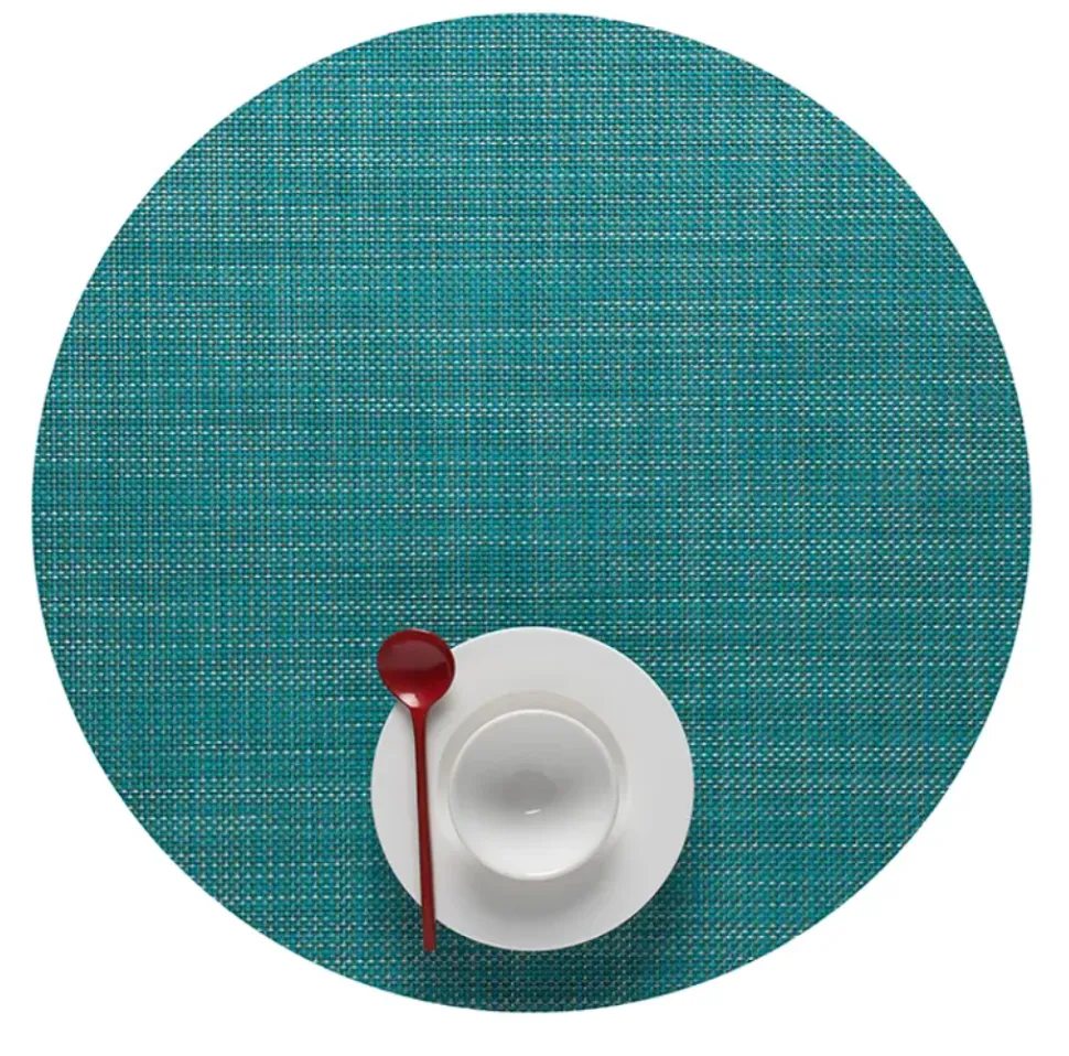 Mini Basketweave Round Placemat