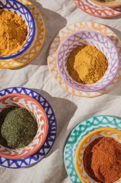 Mini Bowl With Hand Painted Designs