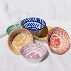 Mini Bowl With Hand Painted Designs