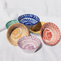 Mini Bowl With Hand Painted Designs