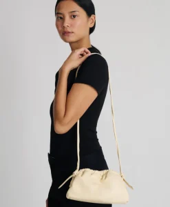 Mini Cloud Clutch in Oxblood