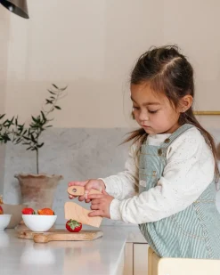 Mini Cutter Wooden Kids Knife