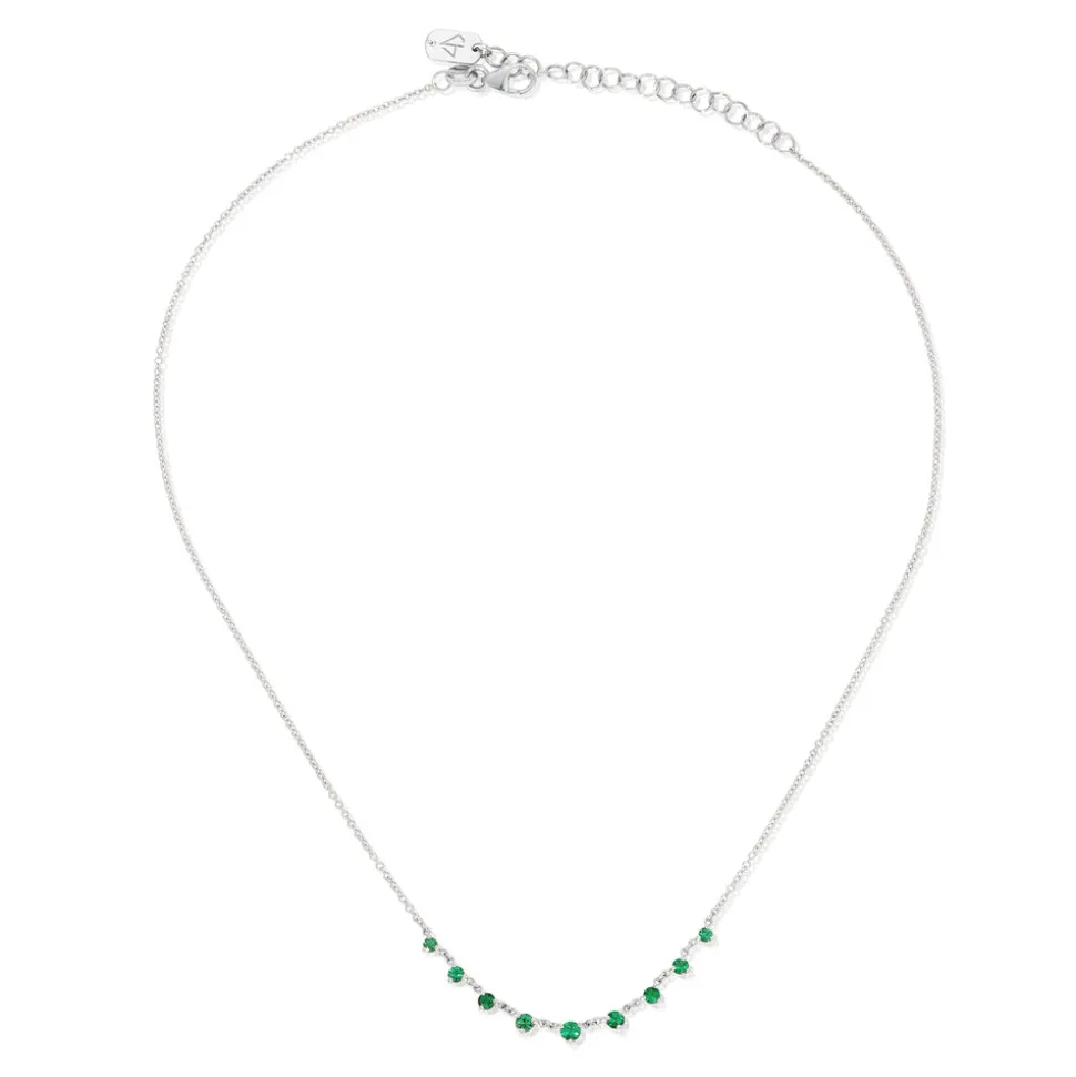 Mini Emerald Starstruck Necklace
