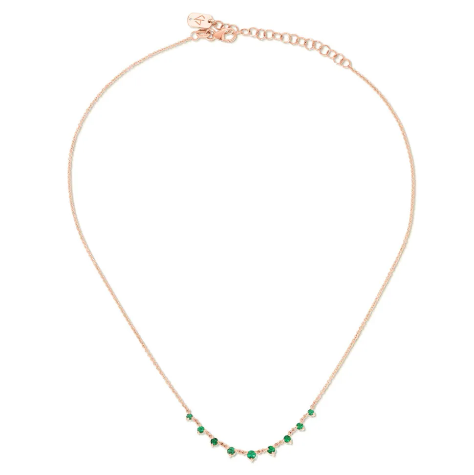 Mini Emerald Starstruck Necklace