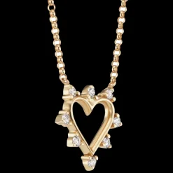 Mini Open Heart Necklace