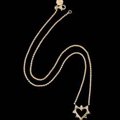 Mini Open Heart Necklace